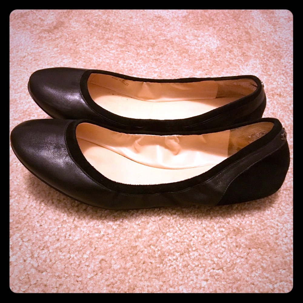 Black Cole Haan Flats